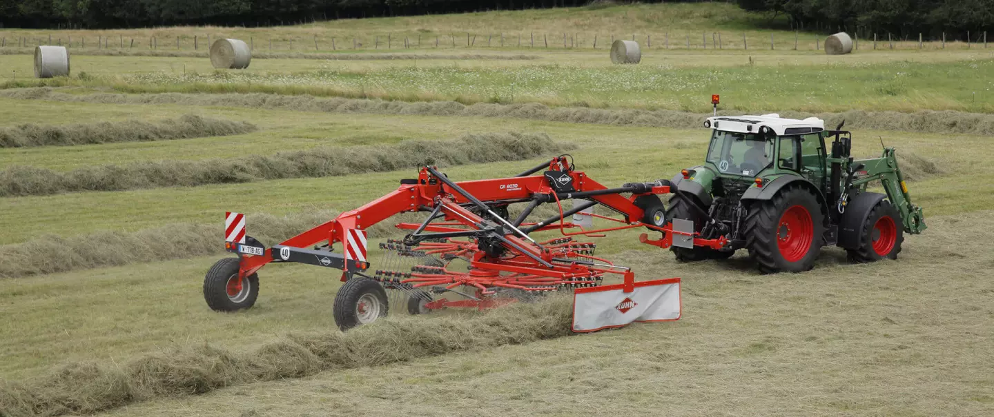 GA 8030 durante el trabajo