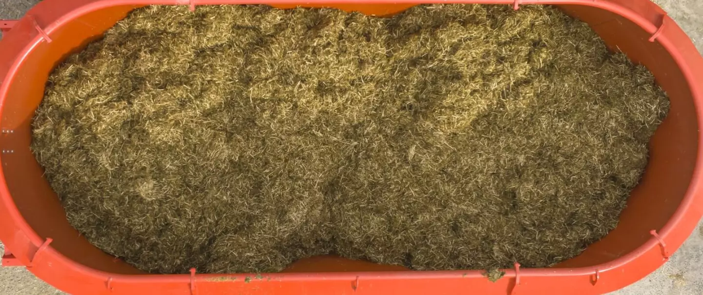 Mezcla homogénea con dos sinfines verticales