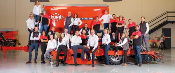 KUHN-IBERICA, un equipo apasionado y unido