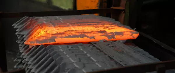 Genuine Plough Parts in Factory setting